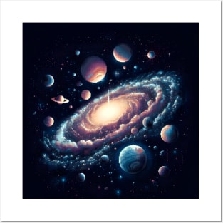 astronomy lover - astronomy galaxy astronomy lover Posters and Art